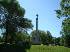 Ramsey County War Memorial cross