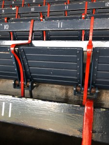 Seats at Fenway Park