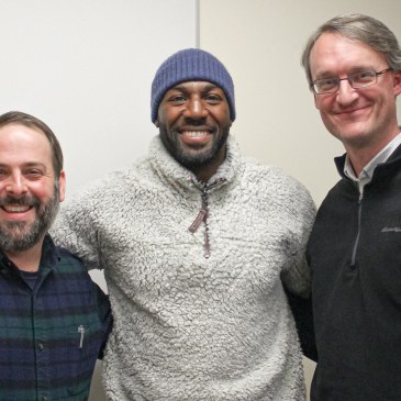 Chris Moore, Greg Jennings, and Chris Gehrz