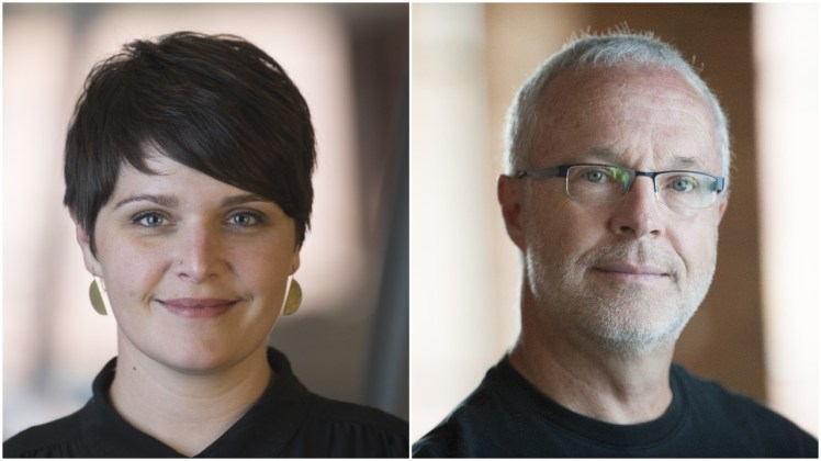 Amanda Hamilton and Wayne Roosa