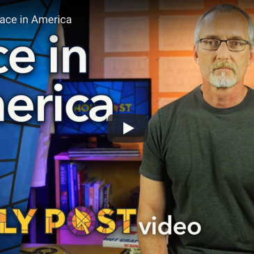Screen shot of Phil Vischer's video on race in America